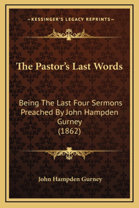 The Pastor's Last Words