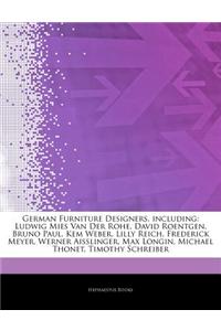 Articles on German Furniture Designers, Including