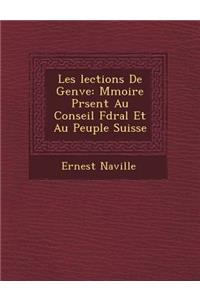 Les �lections De Gen�ve