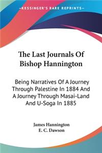 Last Journals Of Bishop Hannington