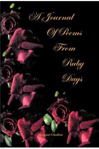 Journal of Poems from Ruby Days