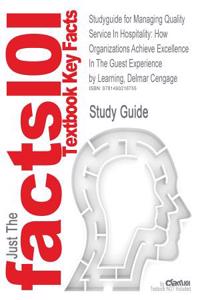 Studyguide for Managing Quality Service in Hospitality