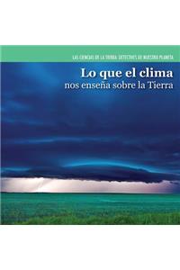 Lo Que El Clima Nos Enseña Sobre La Tierra (Investigating Weather)