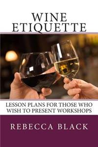 Wine Etiquette