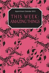 Appointment Calendar 2015