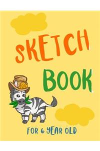Sketch Book For 6 Year Old