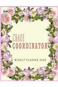 Chaos Coordinator Weekly Planner 2020