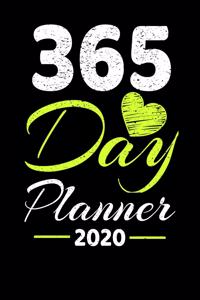 365 Day Planner 2020