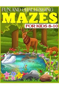 Fun and Challenging Mazes for Kids 8-10