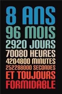 8 Ans Et Toujours Formidable