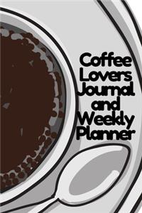 Coffee Lovers Journal and Weekly Planner