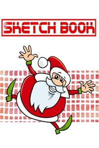 Sketchbook For Men Red Christmas Gift