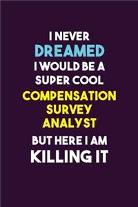 I Never Dreamed I would Be A Super Cool Compensation Survey Analyst But Here I Am Killing It