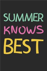 Summer Knows Best