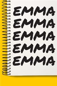 Name EMMA A beautiful personalized
