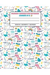 Primary Composition Notebook Grades K-2