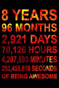 8 Years Of Being Awesome
