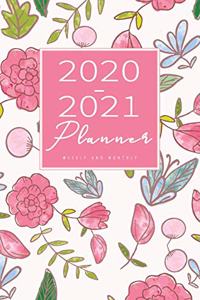 2020-2021 Weekly And Monthly Planner