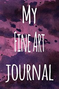 My Fine Art Journal