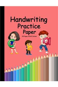 Handwriting Practice Paper-ABC kids
