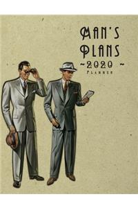 Man's Plans 2020 Planner