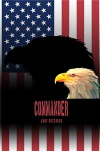 Commander - Army Notebook