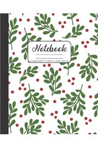 Notebook College Ruled 7.5