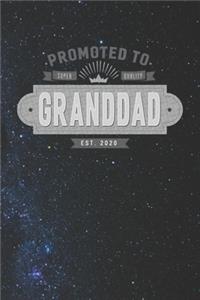 Promoted To Super Quality Granddad Est. 2020