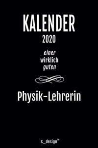 Kalender 2020 für Physik-Lehrer / Physik-Lehrerin