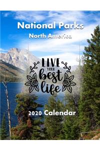 National Parks North America 2020 Calendar
