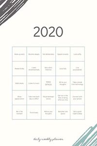 2020 Daily Weekly Planner