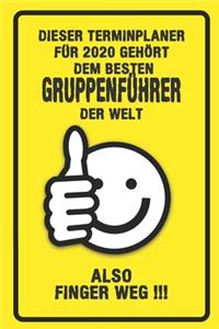 Dieser Terminplaner für 2020 gehört dem besten Gruppenführer der Welt - also Finger Weg !!!