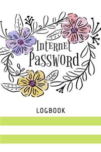 Internet Password Logbook