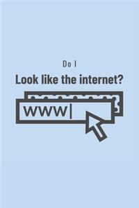 Do I Look Like The Internet?