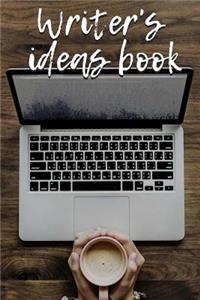 Writer's ideas book