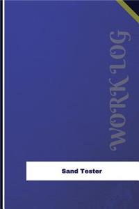 Sand Tester Work Log