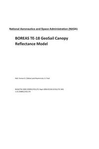 Boreas Te-18 Geosail Canopy Reflectance Model