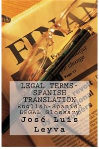 Legal Terms-Spanish Translation