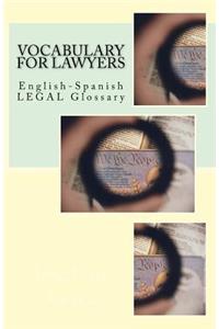 Vocabulary for Lawyers