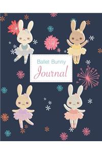 Ballet Bunny Journal