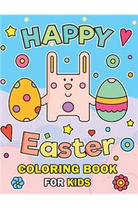 Happy Easter Coloring Book for Kids