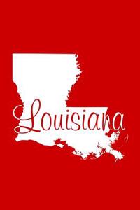 Louisiana - Red Lined Notebook with Margins