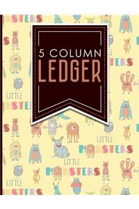 5 Column Ledger