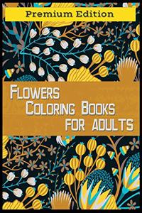 Flowers Coloring Books for Adults
