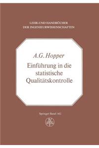 Einführung in Die Statistische Qualitätskontrolle