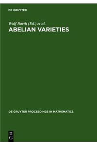 Abelian Varieties: Proceedings of the International Conference Held in Egloffstein, Germany, October 3-8, 1993