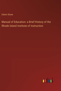 Manual of Education