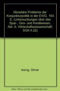 Monetare Probleme Der Konjunkturpolitik in Der Ewg