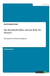 Die Buschhoff-Aff?re Und Die Rolle Dr. Steiners