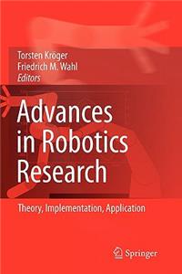 Advances in Robotics Research